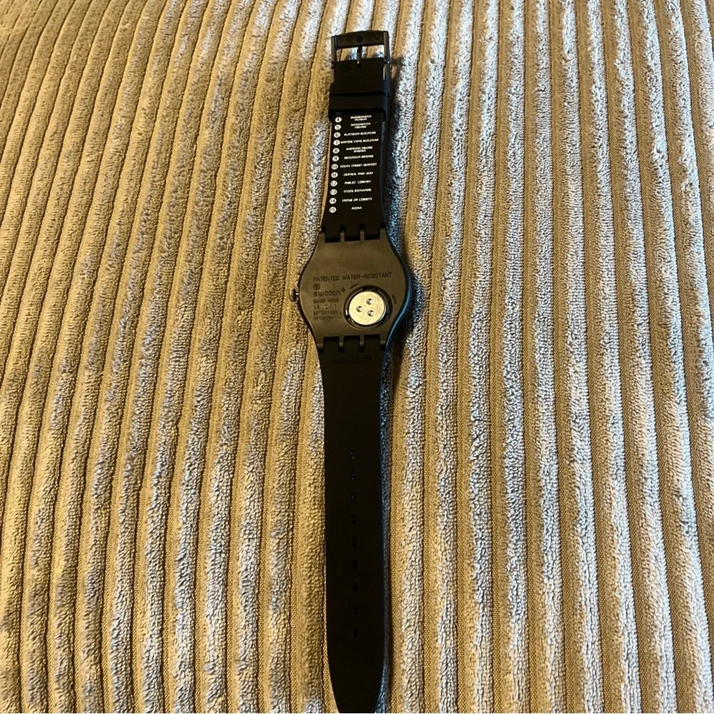 Swatch Special 2017 - SUOZ244 - Broadway -Greetings from NwOT York - NUOVO - Picture 6 of 7